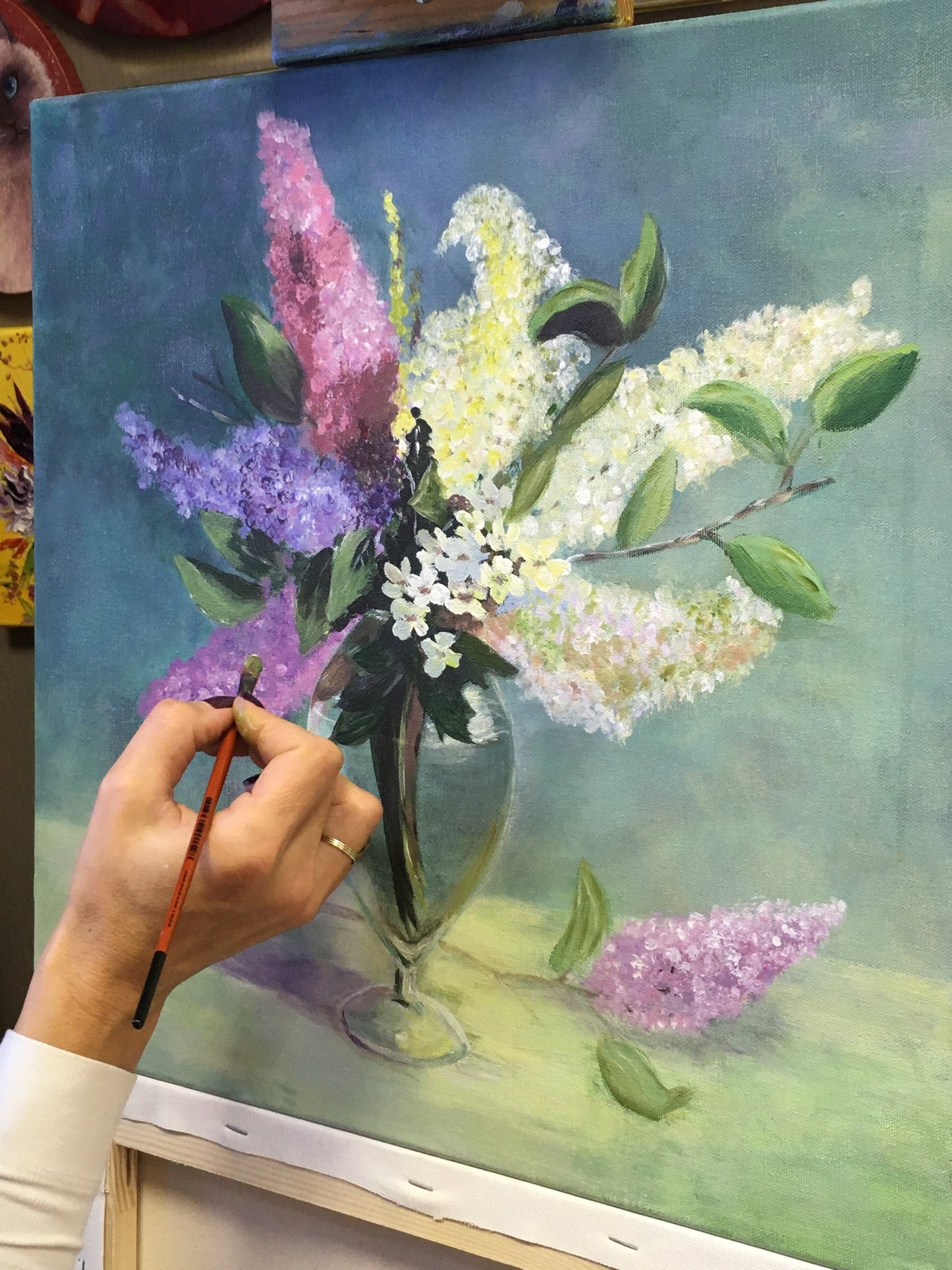 Gift card for painting in studio