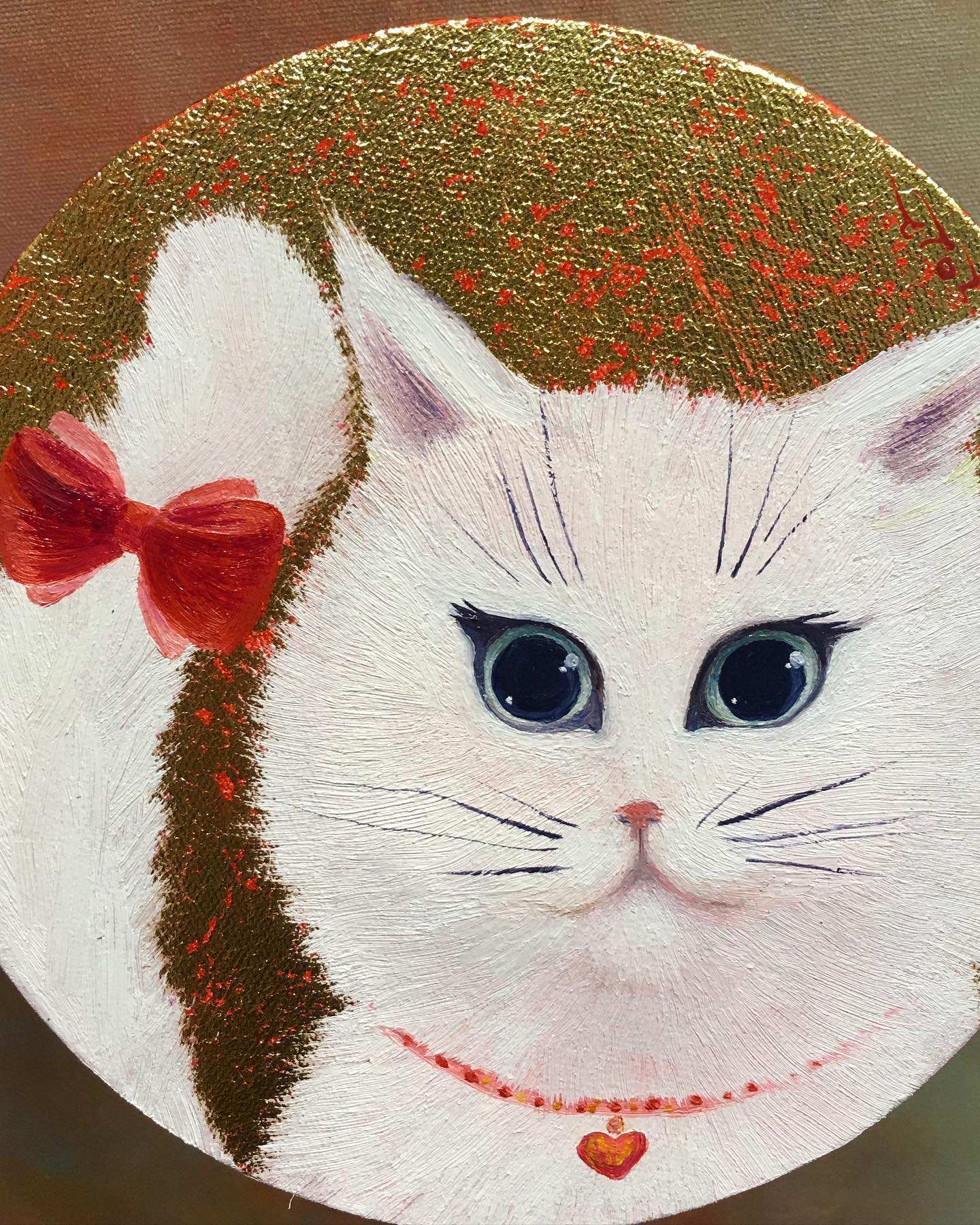 Cat portrait by order. 20-30cm